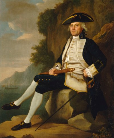 Capitaine Sir Edward Vernon (1723-1794), milieu du XVIIIe siècle - Francis Hayman