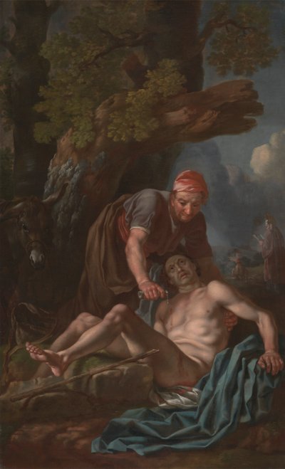 Le bon Samaritain - Francis Hayman