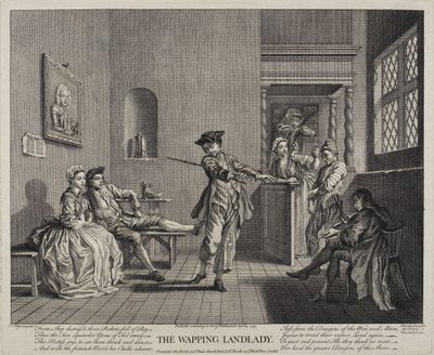 La logeuse de Wapping, 1743 - Francis Hayman