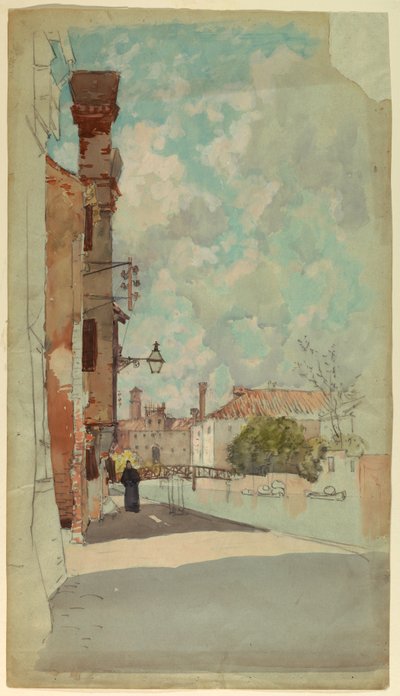 Canal, Venise, Italie - Francis Hopkinson Smith