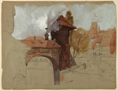 Étude de pont et canal - Francis Hopkinson Smith
