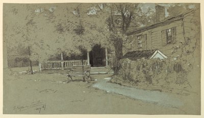 La vieille maison Hopkinson, Bordentown, NJ - Francis Hopkinson Smith
