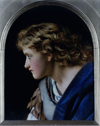 Tête de fille - Francis John Wyburd