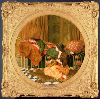 Lallah Rookh et son esclave persan - Francis John Wyburd