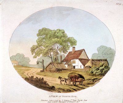 Vue générale de Hampstead, Londres, 1794 - Francis Jukes