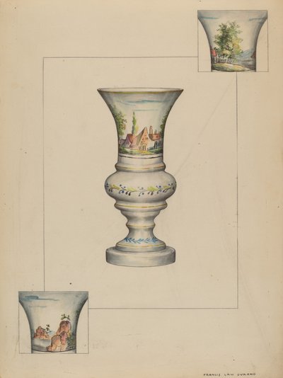 Vase Allume-Feu - Francis Law Durand
