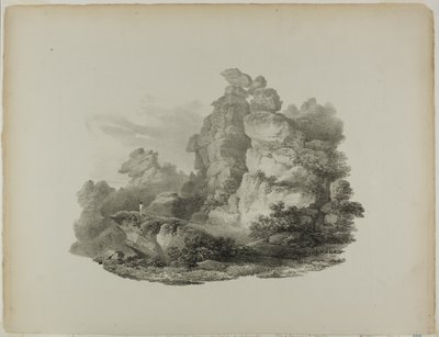 Rochers de Brimham, près de Pateley Bridge, Yorkshire - Francis Nicholson