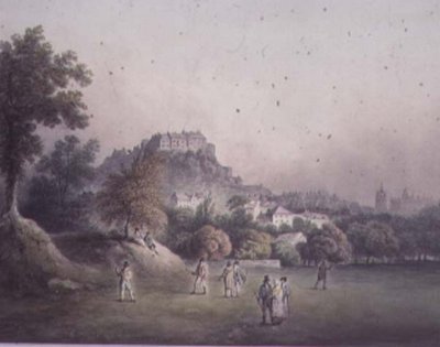 Édimbourg depuis les liens de golf de Bruntsfield, fin du 18ème ou début du 19ème siècle - Francis Nicholson
