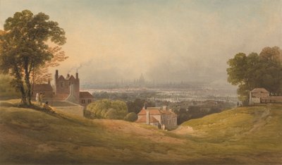 Londres depuis Blackheath - Francis Nicholson