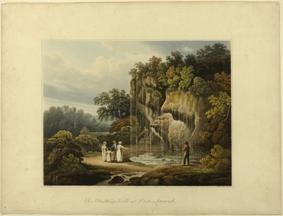 Le Puits qui goutte à Knar Knarcsborough - Francis Nicholson