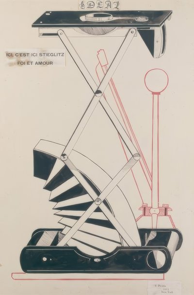 Ici, c’est ici Stieglitz Foi et Amour - Francis Picabia