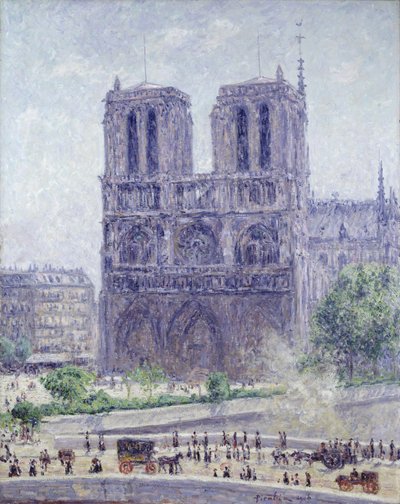 Notre Dame dans le soleil du matin - Francis Picabia