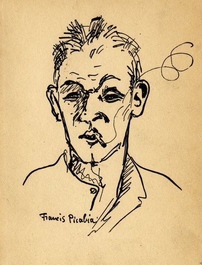 Portrait de Blaise Cendrars (Frédéric Louis Sauser - Francis Picabia