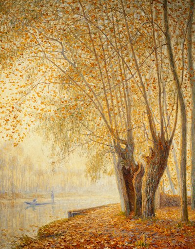 The Willow Trees: Autumn Sun Effect; Les Saules: Effect de Soleil d