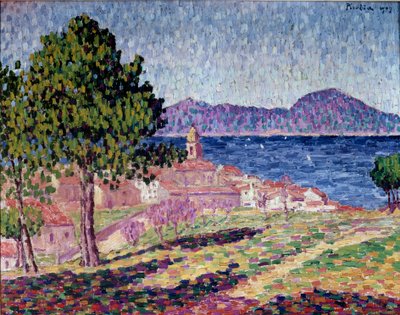 Vue de Saint Tropez, la Citadelle - Francis Picabia