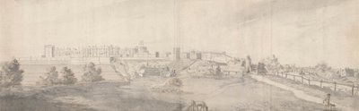 Vue étendue du château de Windsor - Francis Place