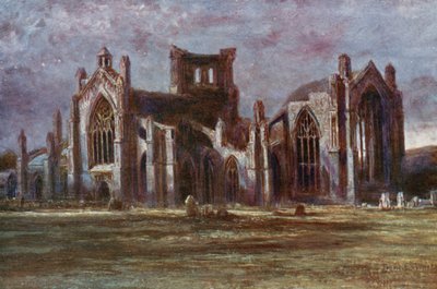 Abbaye de Melrose - Francis S. Walker