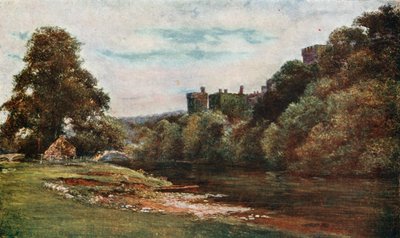 Le Blackwater au château de Lismore - Francis S. Walker