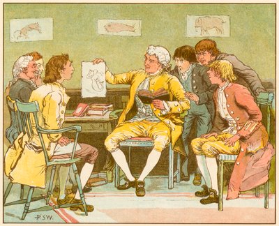 Le Village abandonné par Oliver Goldsmith - Francis S. Walker