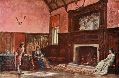 La Salle au Manoir de Stoke Poges - Francis S. Walker