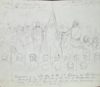 Présentation du drapeau - Francis Schell