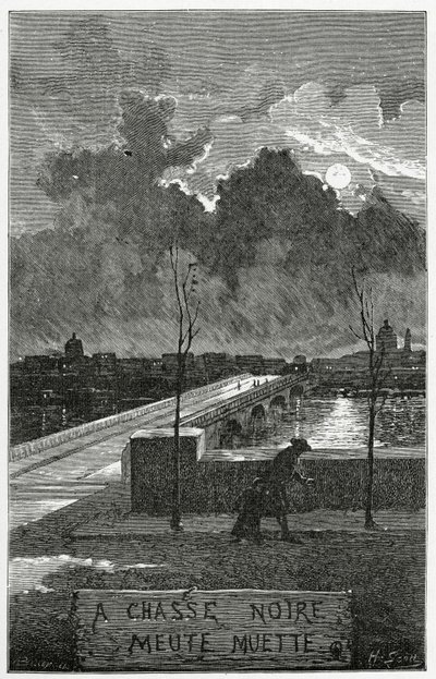 Illustration des Misérables, 19ème siècle - Francis & Scott, Henry Fowke