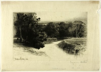 Un coucher de soleil en Irlande - Francis Seymour Haden