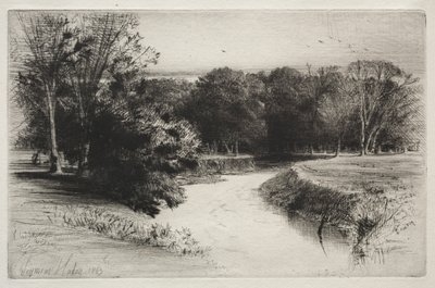 Un coucher de soleil en Irlande, 1863 - Francis Seymour Haden