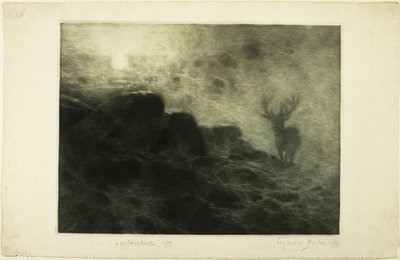 Un lève-tôt - Francis Seymour Haden