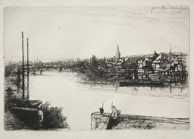 Battersea Reach - Francis Seymour Haden