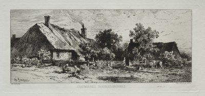 Cottages bourguignons - Francis Seymour Haden