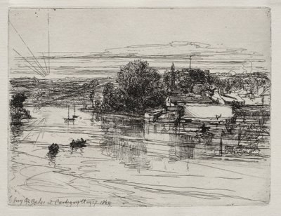 Pont de Cardigan - Francis Seymour Haden