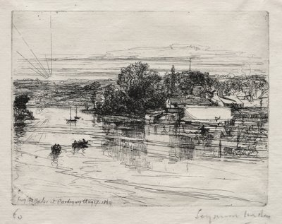 Pont de Cardigan - Francis Seymour Haden
