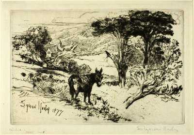 Ferme de Challow - Francis Seymour Haden