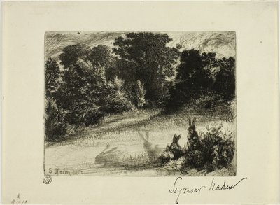 Combe Bottom - Francis Seymour Haden