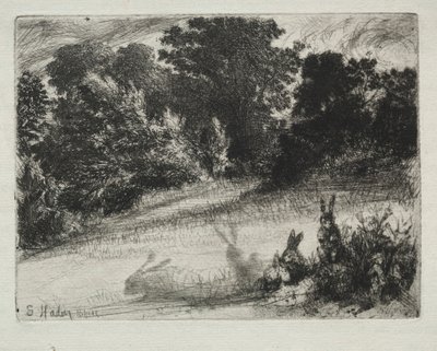 Combe Bottom - Francis Seymour Haden