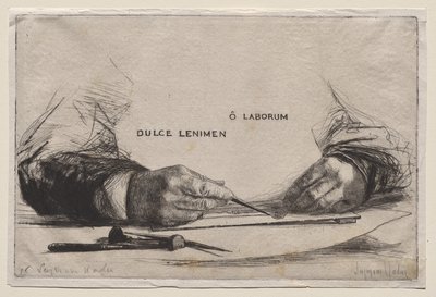 Mains gravure - Francis Seymour Haden