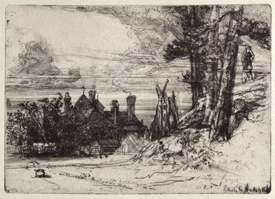 Maison de Horseley à Willesley - Francis Seymour Haden