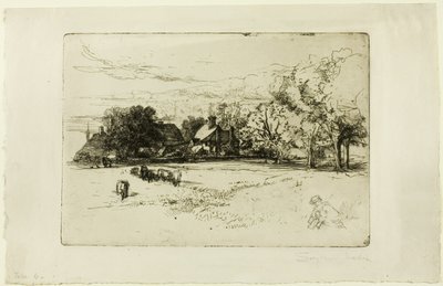 Cottage de Horsley - Francis Seymour Haden