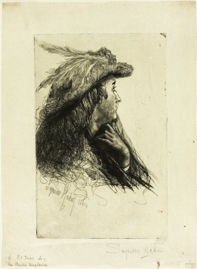 La belle anglaise - Francis Seymour Haden