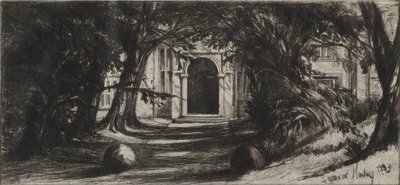 Mytton Hall - Francis Seymour Haden