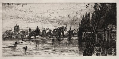 Vieille Église de Chelsea - Francis Seymour Haden