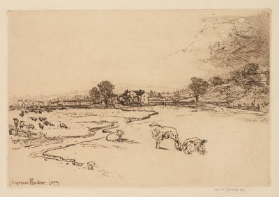 Abbaye de Sawley, 1873 - Francis Seymour Haden