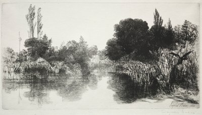 Shere Mill Pond, No. 11 La Grande Planche, 1860 et plus tard - Francis Seymour Haden