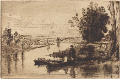 Pêcheurs de la Tamise - Francis Seymour Haden