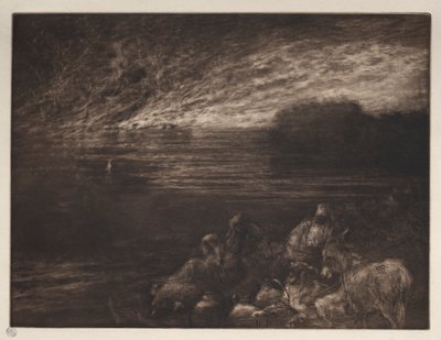 Le pilier de sel - Francis Seymour Haden