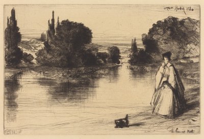 Le chemin de halage - Francis Seymour Haden