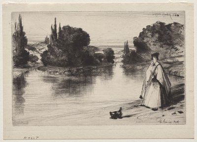 Le Chemin de Halage - Francis Seymour Haden