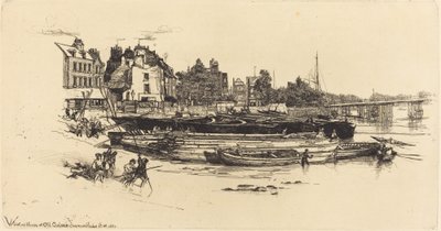 Maison de Whistler, Old Chelsea - Francis Seymour Haden