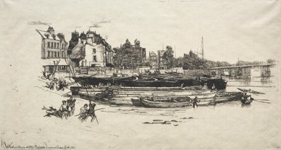 Maison de Whistler à Old Chelsea - Francis Seymour Haden